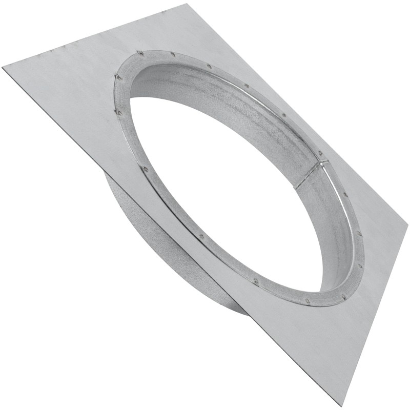 Vent Systems 8" Inch Duct Connector Flange with Square Spigot