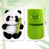 Gohytal Panda Cuddly Toy, Fluffy Soft Panda Hides in Bamboo