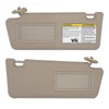 NHILES Left Driver & Right Passenger Side Sun Visors Compatible