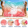 Beach Blanket Waterproof Sandproof 8 X 7 Ft Beach Mat