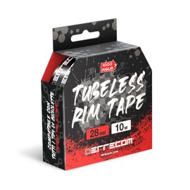 1000 Miglia Tubeless Rim Tape 10 Meter x 28 mm, Dichtungsband für die Umwandlung von Fahrradfelgen mit Schlauchreifen in schlauchlose Reifen, extrem stark, enthält 4 Klebesiegel