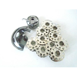 GENERIC Shuttle Hook Parts Domestic Sewing Machine For Front Loading Sewing Machines - shuttle Hook Plus Bobbin Case