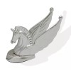 1clickautoacc 3D CHROME ABS UNICORN CAR TRUCK HOOD EMBLEM DECAL