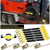 Trekassy 4 Pack Axle Straps Car Trailer Hauler Ratchet Tie