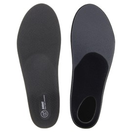 SIDAS 20121762 Cedar Insole, All-Round Type, Multi Plus Narrow, Black, M (9.8-10.4 inches (25.0-26.5 cm)