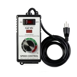 IGOYE 100V-120V 15A AC Motor Speed Controller with Overload Protection, Variable Speed Controller for Electric Tools,Resistance Heating,Electric Fan,Voltage LED Display