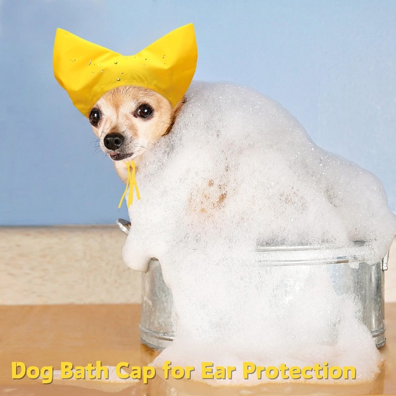 Pet Shower Cap - Waterproof Shower Caps for Sphynx Reusable