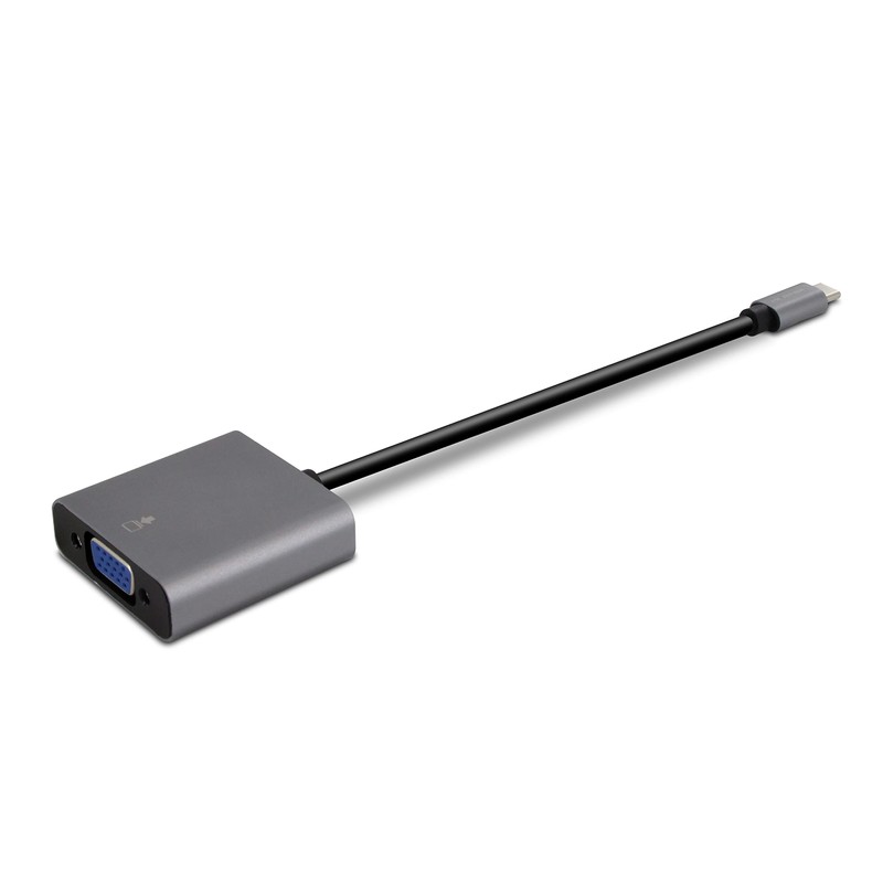 METRONIC 395295 USB-C Male to VGA Female Adapter - Grey
