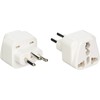 Ckitze USA to Switzerland Travel Grounded Universal Power Plug Adapter