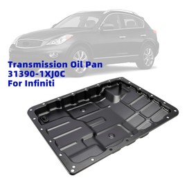 Topteng Transmission Oil Pan 31390-1XJ0C for Infiniti EX37/FX37/ FX50 2013, G37 2009-2013, M35h 2012-2013, M37/M56 2011-2013, Q50/Q60 2014-2022, Q70 2014-2019, QX50/QX70 2014-2017