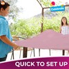 SOL 6pk Pink Round Table Cloth Disposable | 140cm Party