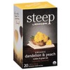 Bigelow 17715 Steep Tea, Dandelion & Peach, 1.18 Oz Tea