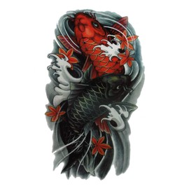 THE FANTASY Tattoo Sticker Carp-4 [Medium-sized, A5] - hb508