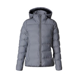 HORZE Womens Reflective Padded Jacket - Reflective Silver - 4