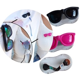 TO SEE PHOTOS. 3 Magnetic Glasses Temples. Man or Woman. Original and Exclusive Gift for You and Your Lover. Magnetic Glasses Holder for Shirt, Blouse, Sweater...