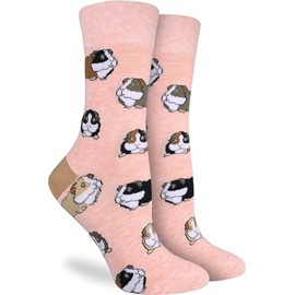 Good Luck Sock Women's Guinea Pigs Socks, Adult, Shoe Size 5-9