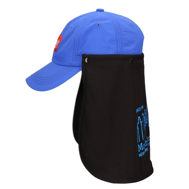 Manhattan Portage Kid's Sunshade Cap with Sauce, blue