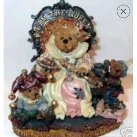 Boyds Bears Elizabeth with Rosencrantz and Guilderstern...I am the Queen - Boyd's Bears