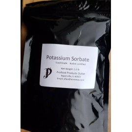 Potassium Sorbate, Food grade preservative, 1 lb, granule, kosher