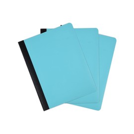 Mintra Office Poly Composition Book (3 Pack, Teal)