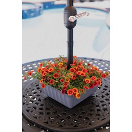 Square Savannah Planter (Grey)