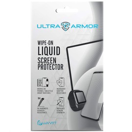 ULTRA ARMOR ULTRA ARMOR Liquid Glass Screen Protector for All Smartphones Tablets and Watches Wipe On Nano Protection - Universal