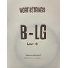 [Worth] B – LG Low – G Single String Brown