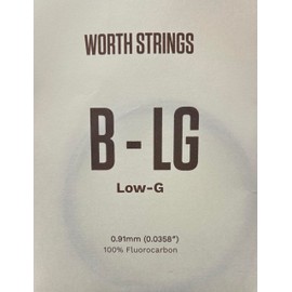 [Worth] B – LG Low – G Single String Brown huroroka-bon Strings (Ukulele)