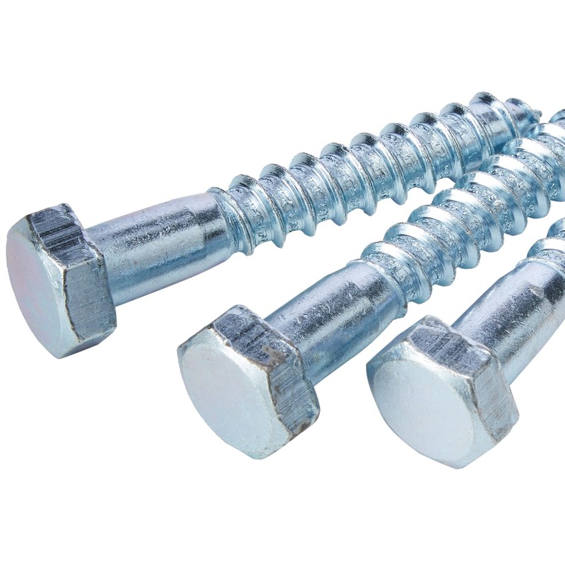 AHCHexagon Head COACHSCREWS (ZINC Plated) 12 X 75mm (Pack of