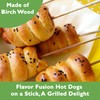 Perfect Stix Wooden Corn Dog Sticks. 10 inch x 3/16