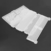 4pcs Storage Box Resin Mold DIY Production Patterned Hollow Flip