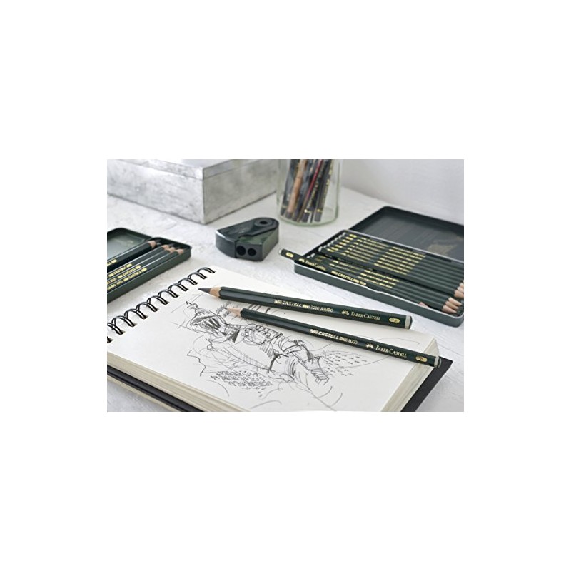 Faber-Castell b-9000 – 2H-2 – Blister Pack with 2 Graphite