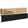 Nilight 20 Inch LED Light Bar Cover Black Protective Cover