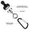 SHACHENH Pack of 4 Magnetic Hooks, Extra Strong, Magnetic Hooks,