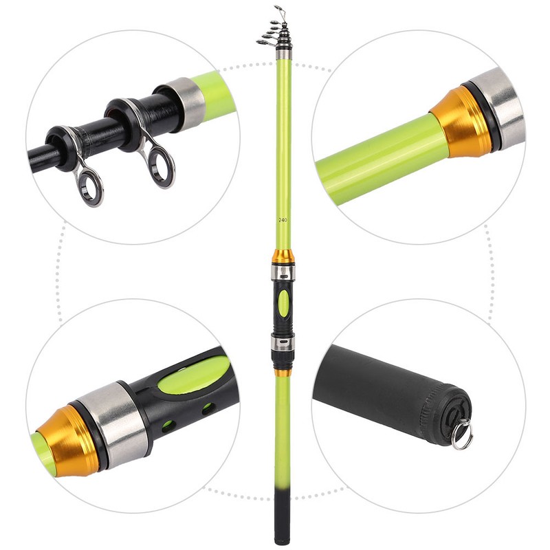 Outdoor Ultra Short Portable Sea Fishing Carbon Rod Fishing Rod