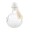 Mud Pie Hobnail Decanter, 8 1/2" x 5" dia Clear