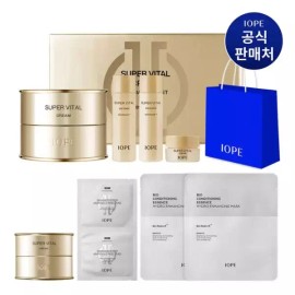 IOPE 아이오페 슈퍼바이탈 크림 50ml 세트 IOPE Super Vital Cream 50ml Set