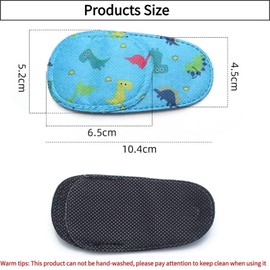 runrayay 6Pcs Eye Patches for Kids Girls Boys, Eyepatch for Glasses to Cover Either Eye Cartoon Eye Patching Fabric Patch for Treating Lazy Eye Amblyopia Strabismus