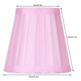 Modern Chandelier Shades Lamp Cover Small Lamp Shades Set of 6, Clip on Bell Lamp Shades for Floor Chandelier Pendant Light Replacement