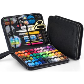 Sewing Needle Thread Kit Adults: Newly Upgraded 232 Pcs Professional Hand Sewing Supplies Kits - Large Sewing Kit for Adults Basic Starter Beginners Travel Emergency Sew Repair Set