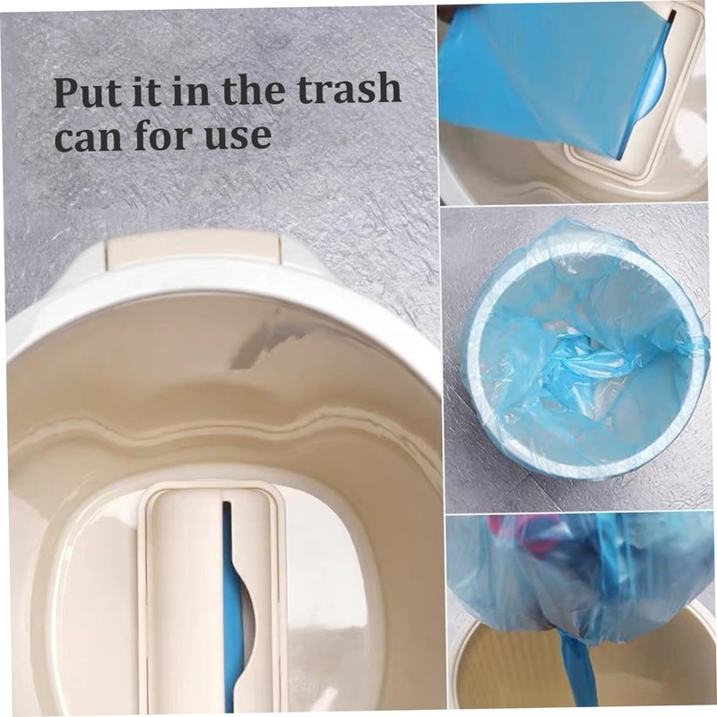 Plastic Bag Holder Wall Mounted Garbage Bag Organizer, 2Pcs Garbage