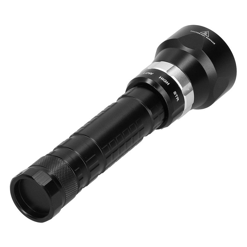 D40 Aviation Magnesium Aluminum Alloy Diving Waterproof Portable LED Flashlight