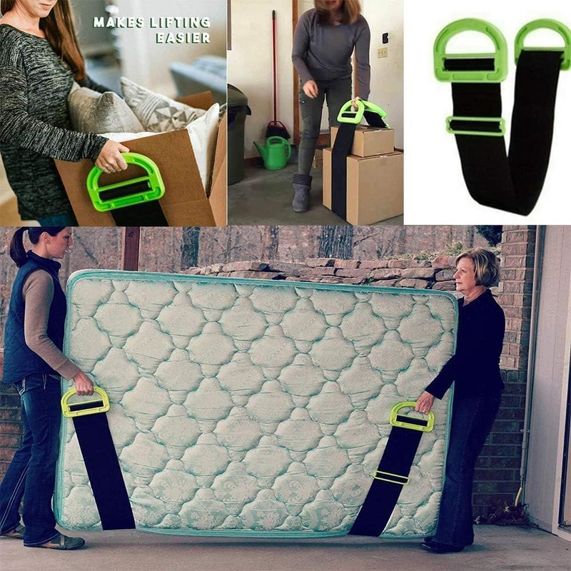Moving Lifting Straps.Adjustable Lifting Moving Straps..2 Pack Furniture Moving Straps