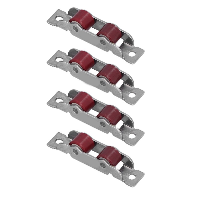 Set of 4 Push-Pull Window Roller, Double Wheel, Sliding Window,