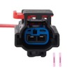 2-Way/Pin Coolant Level Sensor Connector Repair Pigtail Plug Auto Waterproof