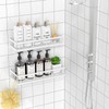 UUlioyer Shower Caddy, Shower Shelf No Drilling, Bathroom Accessory- Bath