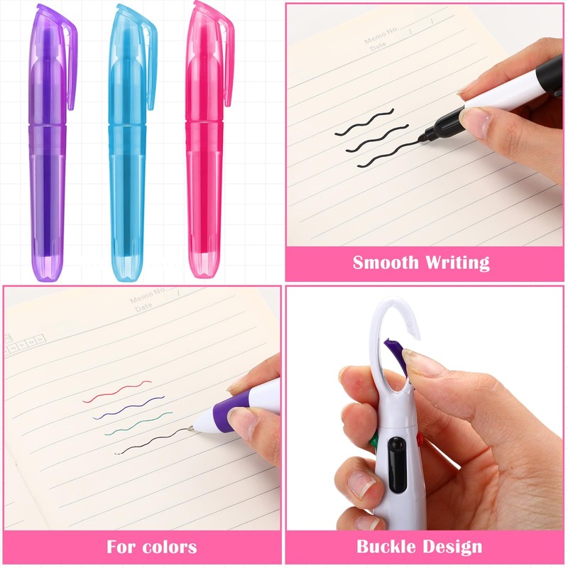 Geiserailie 18 Pcs Nurse Pen Set with Permanent Marker Penlights
