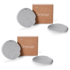 Momo Lifestyle Coasters for Drinks Drycup Stone Coaster Ultra Absorbent Made of Diatomaceous Earth Ideal for Wooden and Coffee Table Non Scratch Condensation Drink Coasters (4 Pack)