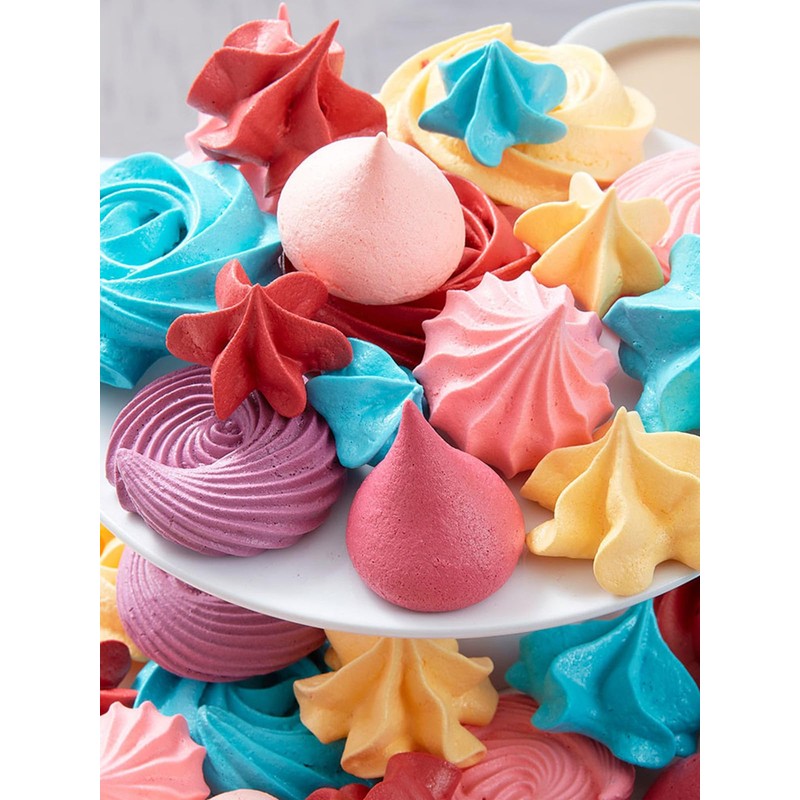Large Icing Nozzles and Bag with Coupler,1M 2D 1A 4B