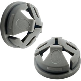 Dicio Junction Box clamp Hole Bushing Knockout R-omex Connector snap in fits 1" knockouts, 20 PCs Push-in Cable Connector Non Metallic Cable clamp Hole Bushing for Junction Box